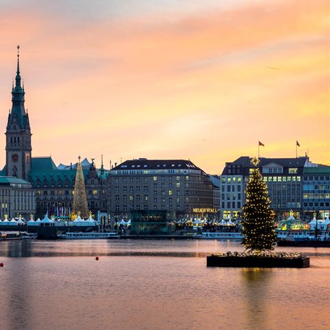 Kort Tyskland: se bl.a. placeringen af Berlin, München og ...